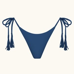 Acacia Swimwear Navy Tie-Side Bikini Bottom